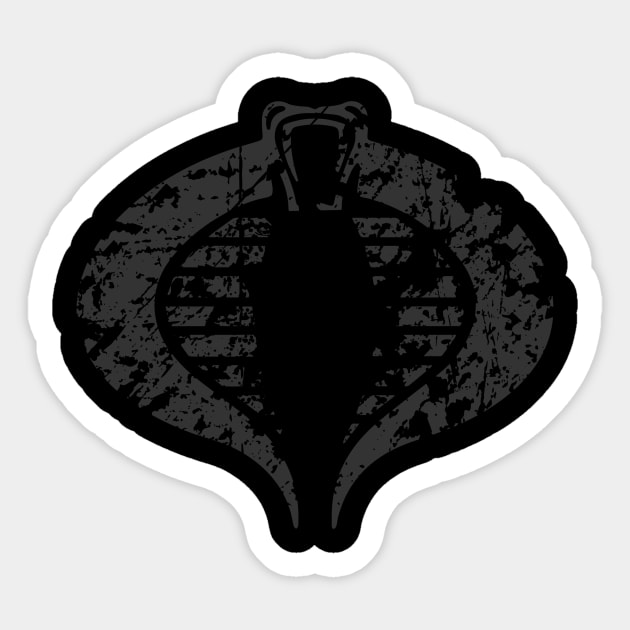 Dark Grey Crimson Guard Cobra Sticker by CdKh13